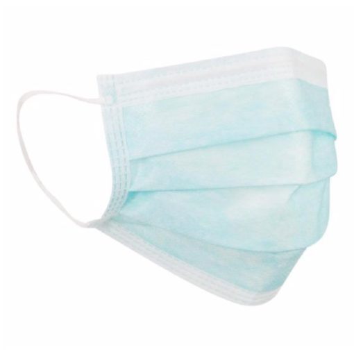 Type IIR Fluid Resistant 3 Ply Surgical Face Mask – 50pk