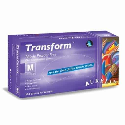 Aurelia Transform Nitrile Gloves – Powder Free – 100pk – Medium