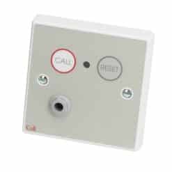 C-Tec / Nursecall 800 Emergency Infrared Call Point, Button Reset c/w Remote Socket – NC802DERB