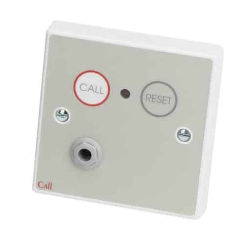 C-Tec / Nursecall 800 Emergency Infrared Call Point, Button Reset c/w Remote Socket – NC802DERB
