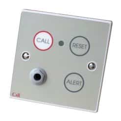 C-Tec / Nursecall 800 Call Point – Button Reset c/w Remote Socket – NC802DB