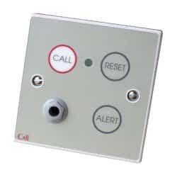 C-Tec Nursecall 800 Standard Call Push with Protruding Button, No Reset, No Remote