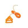 Orange Anti Ligature Pull Cord & Triangle Set – Antibacterial / Antimicrobial Wipe Clean