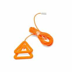 Orange Wipe Clean Pull Cord String & Triangle Set