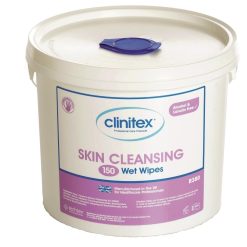CLINITEX R380 Moist Skin Cleansing Wipes 150pk