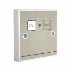 Quantec Addressable Call Point, Magnet Reset c/w Remote Socket