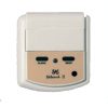 SAS NET218 Door Monitoring Unit with Key Switch for Isolation / Reset