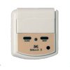 SAS NET204M Remote Input Call Point Alarm Call Facility (Push Button Reset)