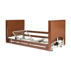 Lomond Ultra Low Floor Profile Bed -Walnut