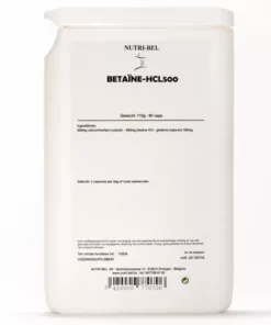 Betaïne-HCI500 supplement nutri-bel