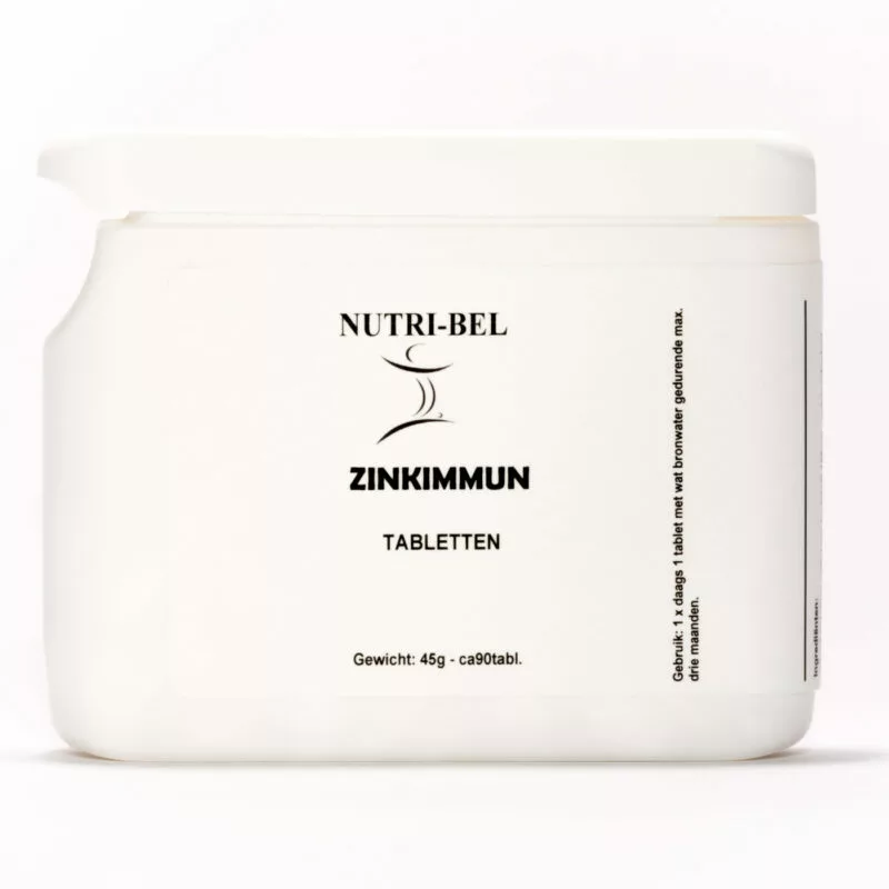 Zinkimmun is een Nutri-Bel product
