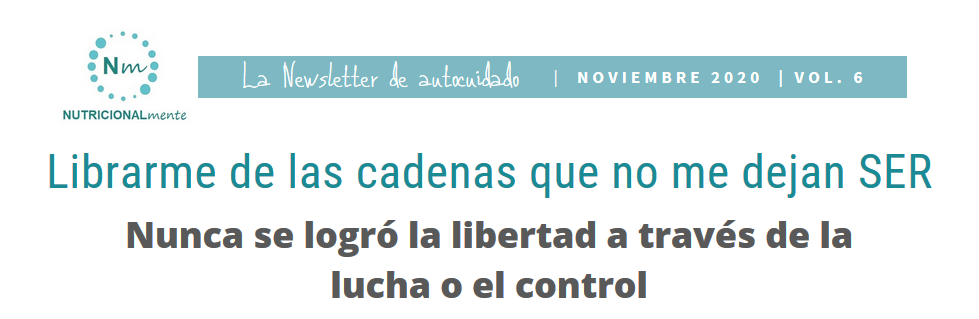 Banner newsletter de autocuidado