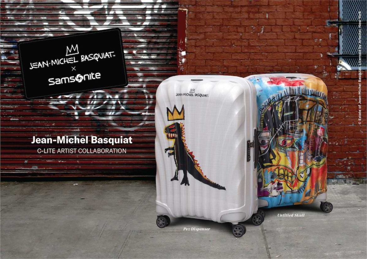 Samsonite jean-michel Basquiat