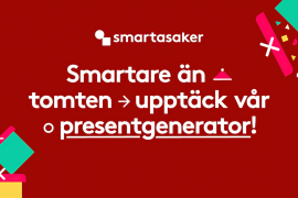 Smartasaker lanserar presentgenerator