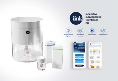 IINK - 4D food printing system for future food