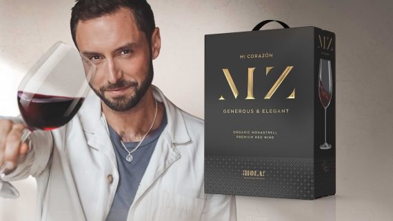 Måns Zelmerlöws nya vin Hola MZ Mi Corazón