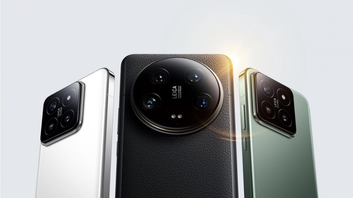 nya Xiaomi 14 serien mobiltelefoner med utmärkt mobilkamera