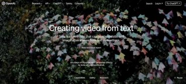 openai sora från text till video