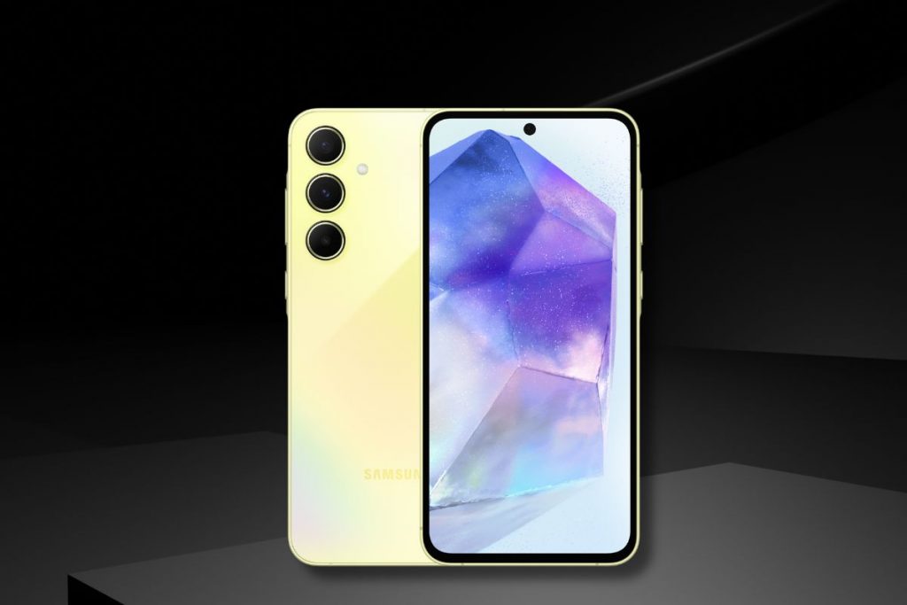 nya Samsung Galaxy A55 5G och Galaxy A35 5G mobiltelefoner