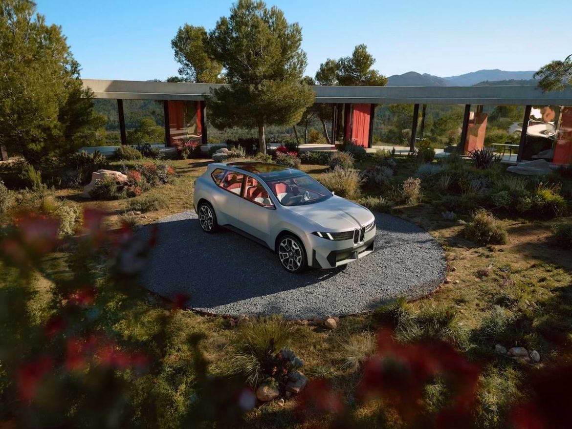 Här är de första bilderna på nya BMW Vision Neue Klasse X