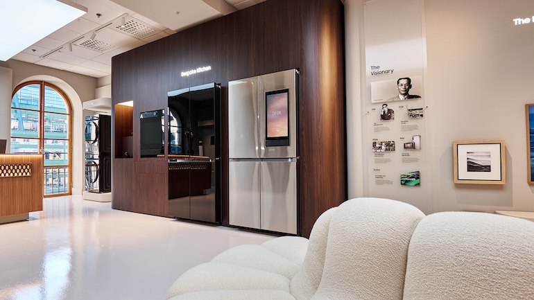 Nya Samsung NK Stockholm bespoke kitchen