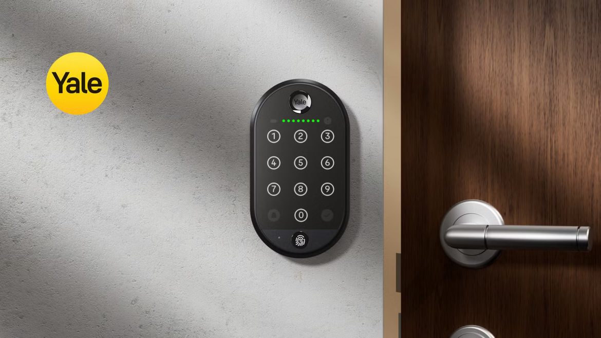 Yale Smart Keypad 2 med fingertrycksavläsning