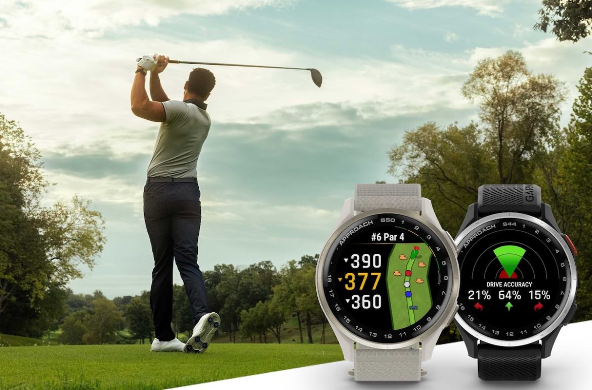 Garmin Approach S50 och Approach S44 golfklockor