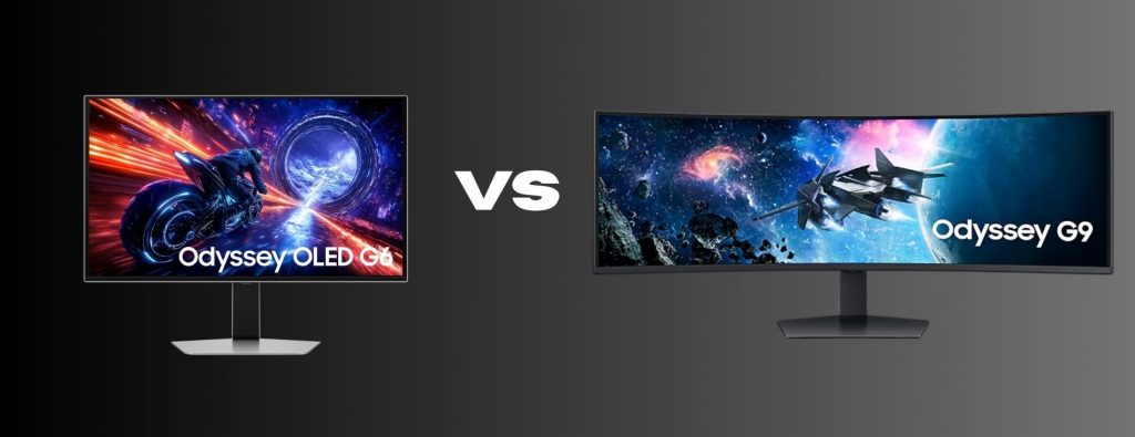 Samsung Odyssey OLED G6 vs. Samsung Odyssey Neo G9