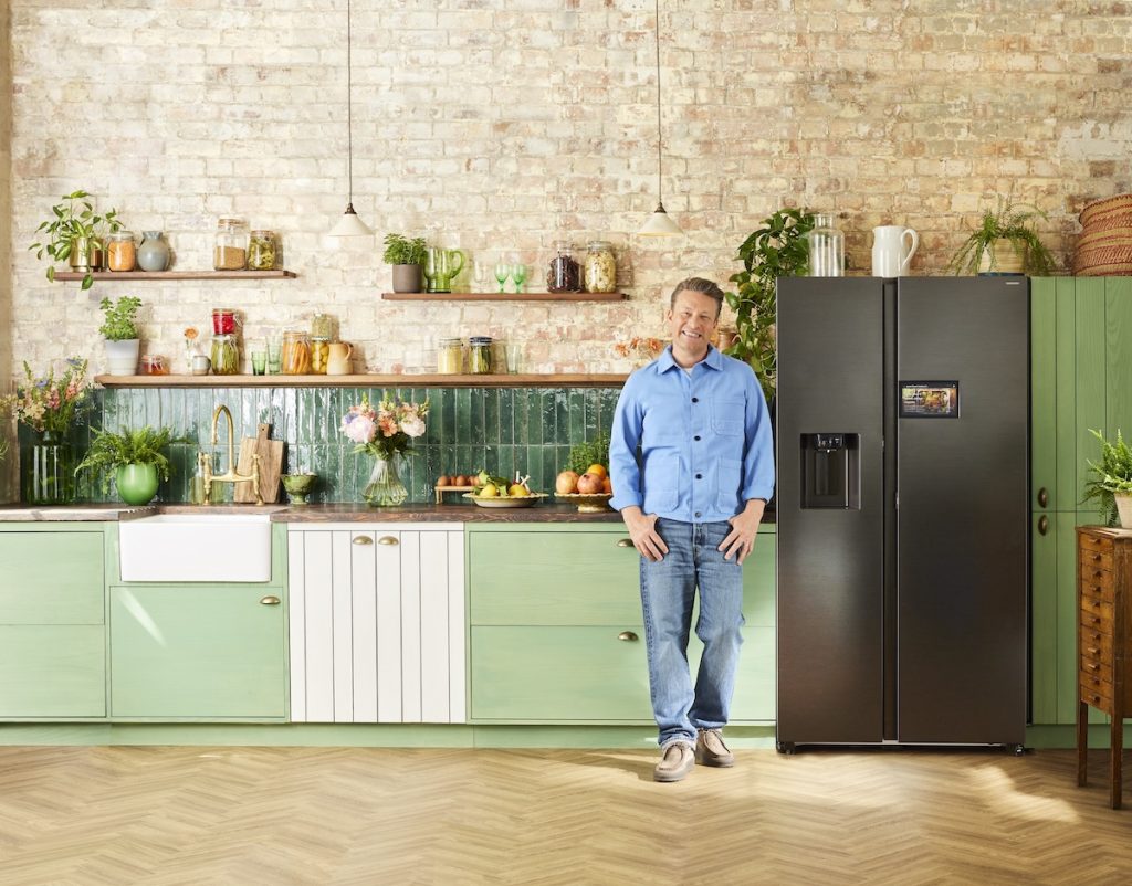 Jamie Oliver & Samsung Bespoke AI-ugnar och kylskåp