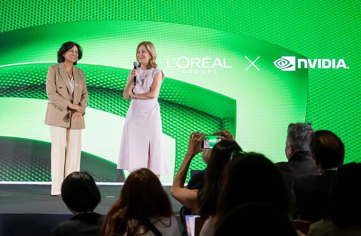 L’Oréal och NVIDIA samarbetar för att revolutionera skönhetsindustrin med nästa generations AI