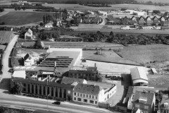 Nyborg Jernstøberi, ca. 1965, luftfoto