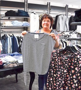 Ann-Sofi Westerlund valde ut kläderna.