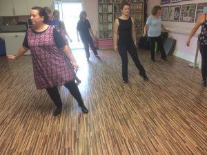 dancers in a class