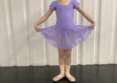 dancer in ballet uniform