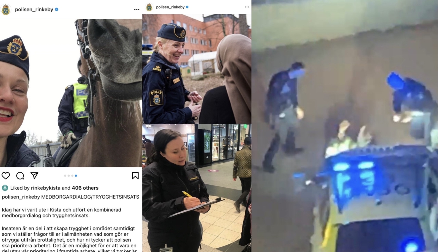 Polisen Järva i sociala medier