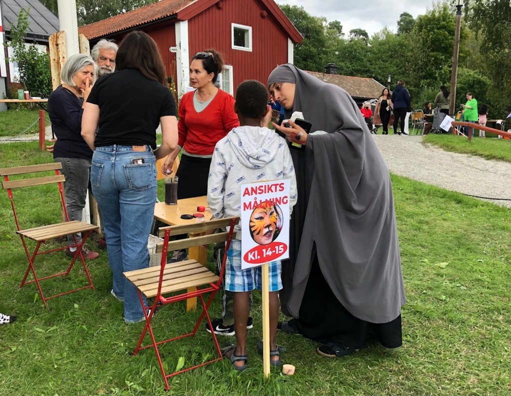 ansiktsmålning för barn