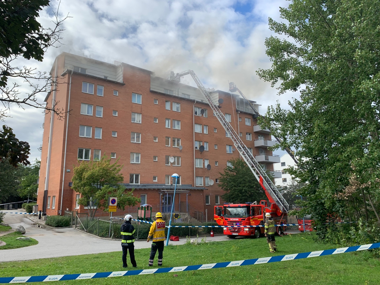 Brand på kuddbygränd