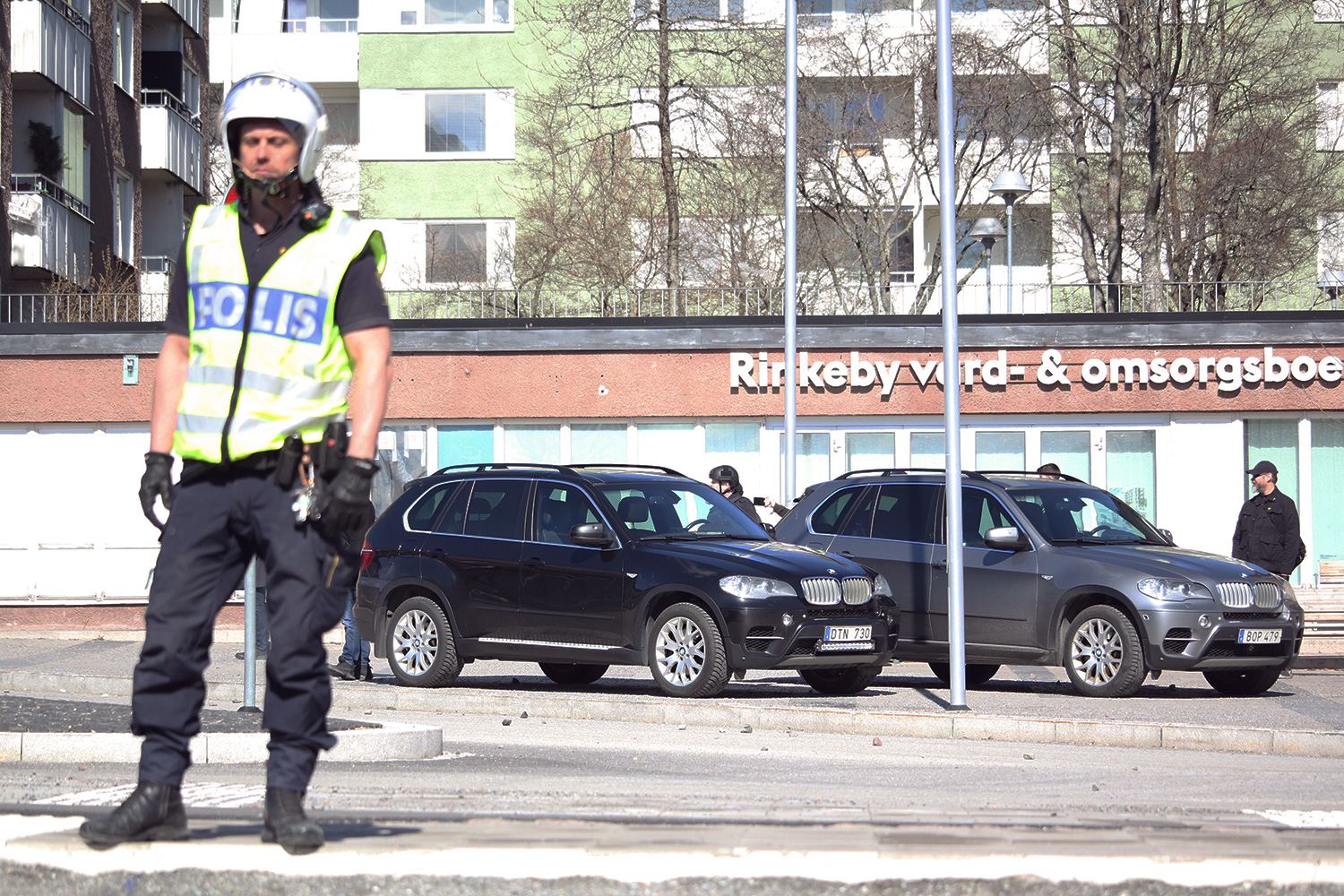 Rasmus Paludan Stram Kurs Rinkeby koranbränning