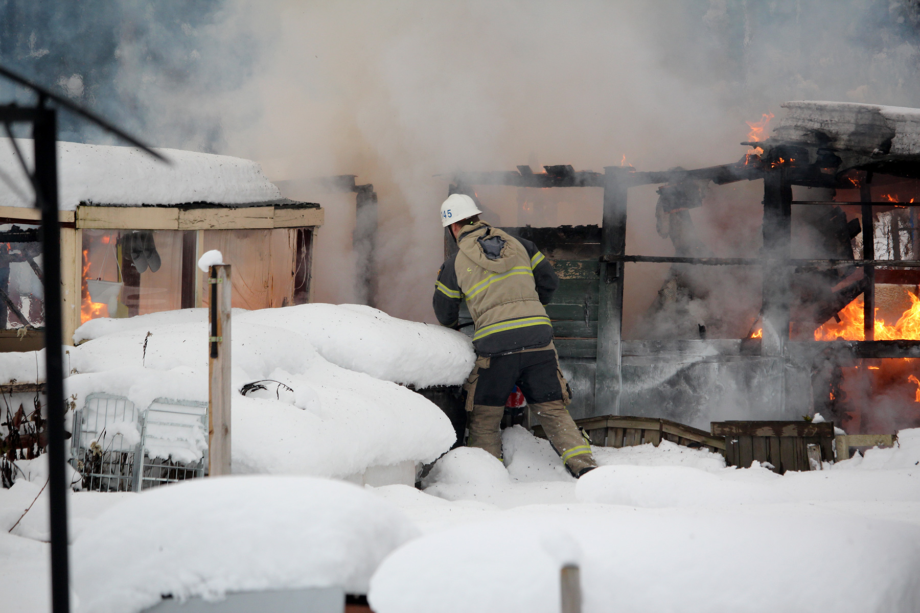 Brand kolonistuga Rinkeby