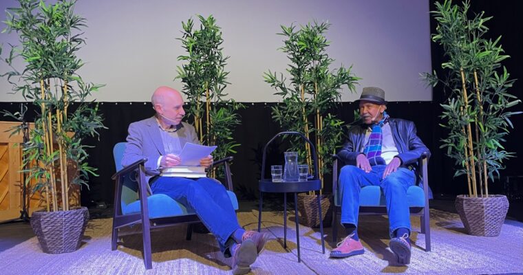 Stefan Helgesson och Nuruddin Farah