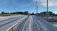 Rinkebybron ej snöröjd i vinter