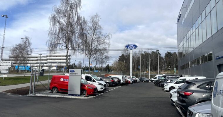 Ford Sverige med ny bilanläggning i Akalla