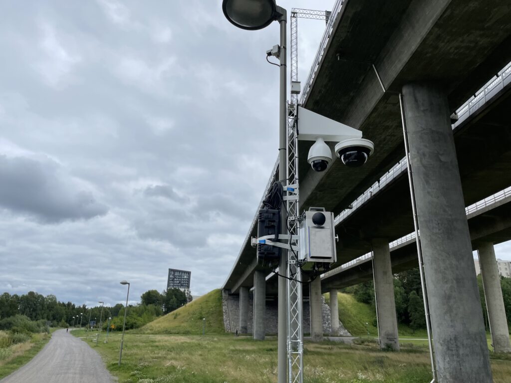 Kameraövervakning Eggeby gård Järvafältet