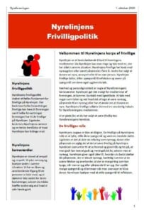 Frivilligpolitik nyrelinjen