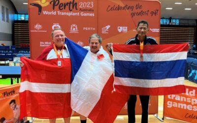 Martin vandt sølv i bordtennis i World Transplant Games