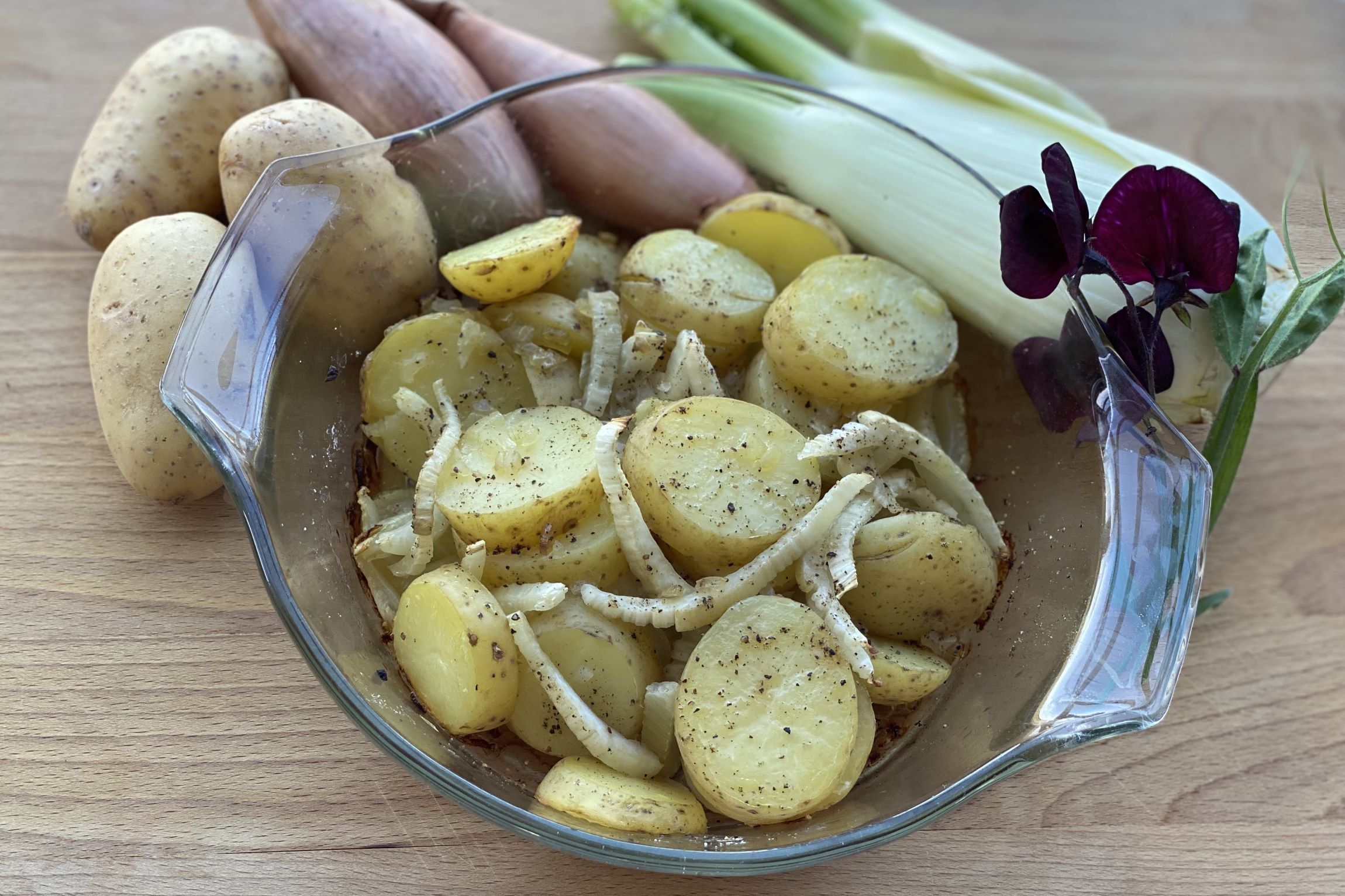 Kartofler med fennikel