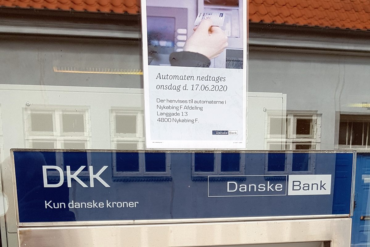 Hæveautomat nedlægges