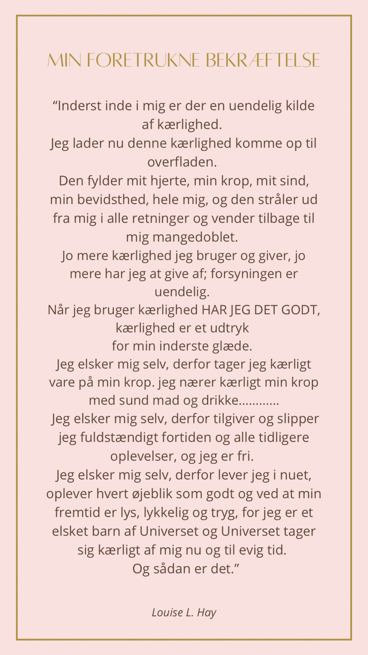 Positiv bekræftelse
