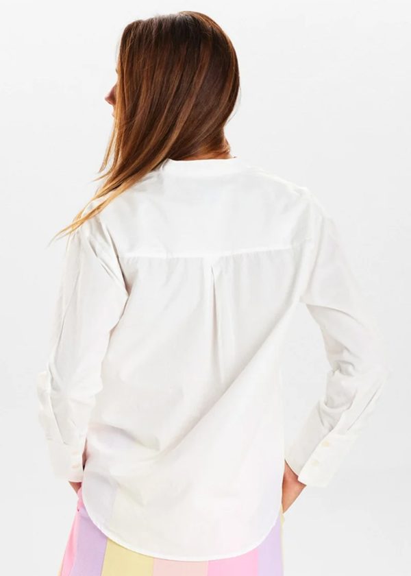 Nümph Nurosemary shirt 703022 bright white back