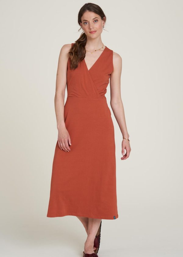 Tranquillo S23E01 terracotta dresses front